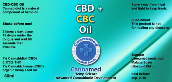 CBD-CBC-Oil, 10ml oder 3 x 10ml