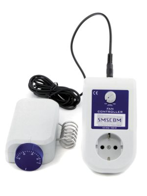 Fan controller from SMSCOM + thermostat, 6.5 A, 1500 W