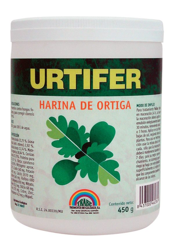 Urtifer (Trabe), harina de ortiga, 450g