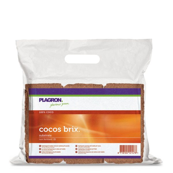 6x Cocos Brix from Plagron, buffered