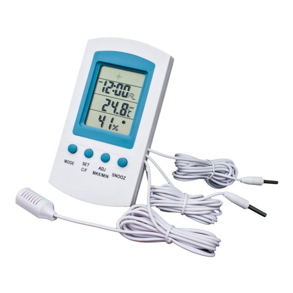 Thermohygrometer with 3 probes