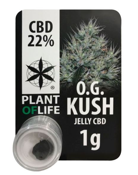 CBD Jelly OG Kush (Plant of Life), 22% CBD, 1g