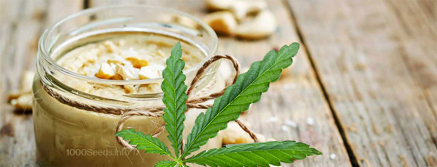 Cashewcreme-Cannabis-infundiert