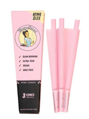 Cones Blazy Susan King Size Pink, 3 Stück
